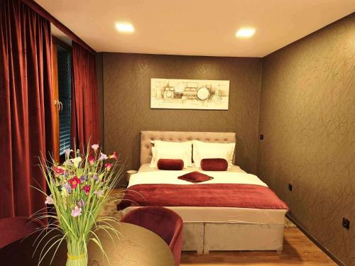 Arcobaleno Apartments & Roomsにあるベッド