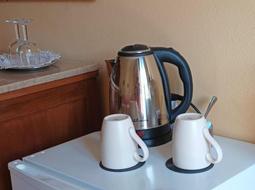 Kemudahan buat kopi dan teh di Bed and Breakfast da Pio