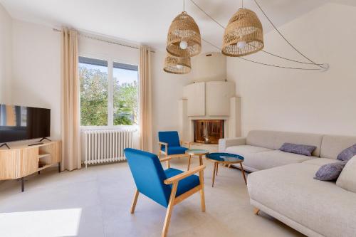 Maison pour 6 adultes,2enfants avec jardin
