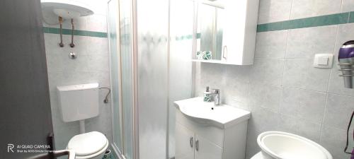 Koupelna v ubytování apartmani Nina Šišan