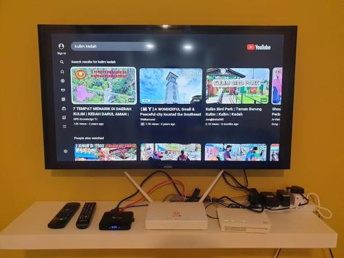 Televisyen dan/atau pusat hiburan di D' Permata Homestay Kulim
