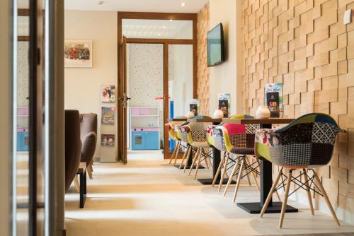 Hotel Monsにあるシーティングエリア