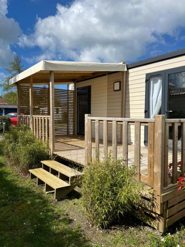 Fotografie z fotogalerie ubytování Camping La Forêt Stella-Plage v destinaci Stella-Plage
