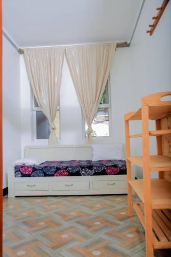 Cama o camas de una habitación en Mia's Villa