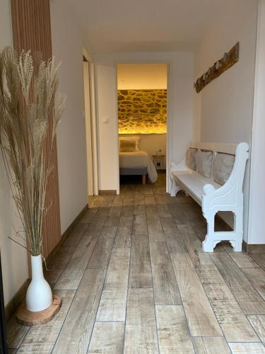 Posezení v ubytování Villa Lily Spa, chambre d’hôtes avec spa privatif