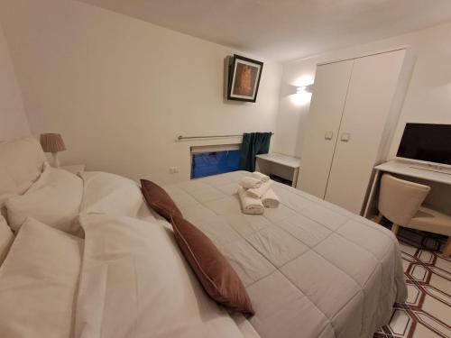 Cama o camas de una habitación en Dimora Vico Storella