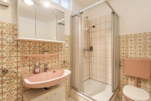 Koupelna v ubytování Ferienwohnung Figelius