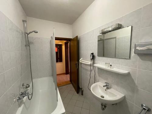 Koupelna v ubytování Hotel Ochsen