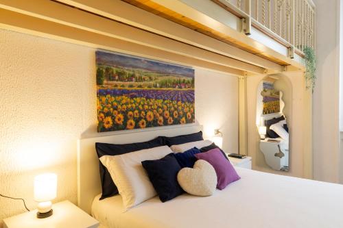 Postel nebo postele na pokoji v ubytování Titty House - Crocetta