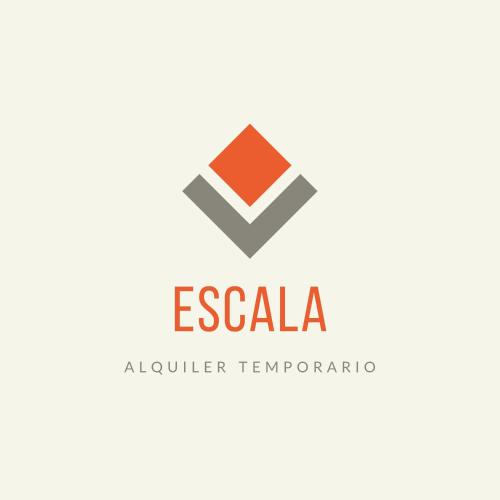 um logótipo laranja e cinzento para a agência de escavação temporária em Escala em Santa Rosa