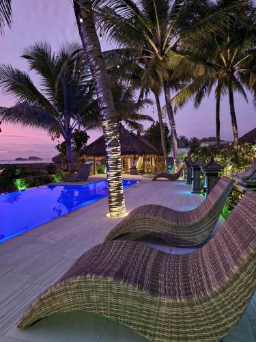 Istana Ombak Eco Resortの敷地内または近くにあるプール