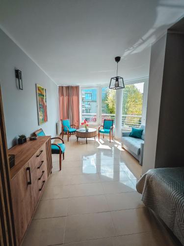Χώρος καθιστικού στο Ava Relax Apartments
