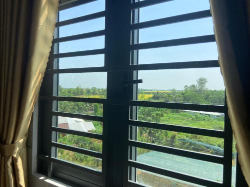Balkón nebo terasa v ubytování Nhà Nghỉ Hoàng Khanh