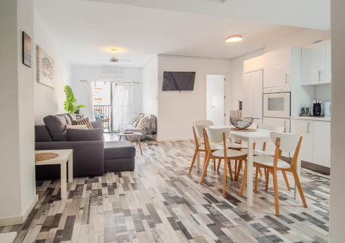 Kuchyň nebo kuchyňský kout v ubytování Aroma D’Valencia Apartment