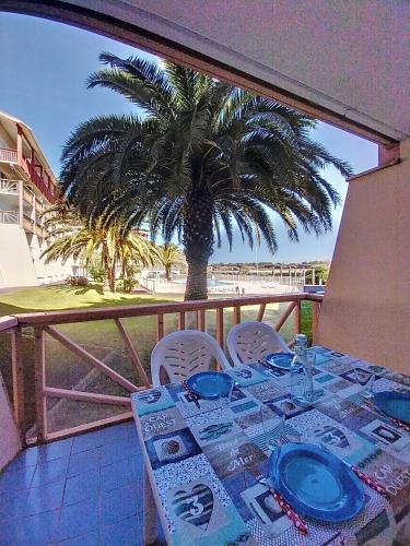 V-Marin 03-Vieux Boucau Appartement 6 personnes dans résidence avec piscine au bord du lac marin