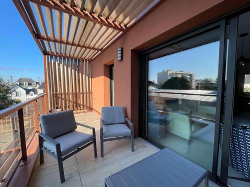 T3 neuf - balcon - proche centre ville