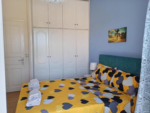 Postel nebo postele na pokoji v ubytování Marios Apartment