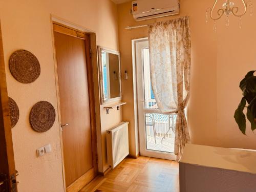 Koupelna v ubytování Sky Guest House