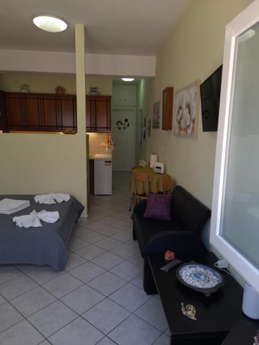 Dapur atau dapur kecil di SummerAndros Pefkakia