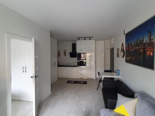 Dapur atau dapur kecil di EDEN Apartament