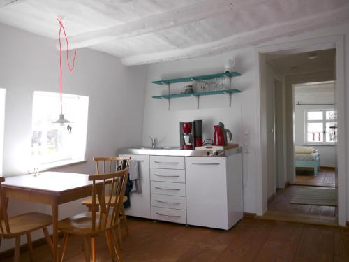 Kuchyňa alebo kuchynka v ubytovaní Brunottescher Hof