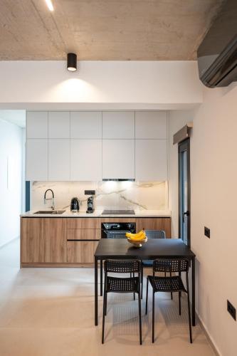 Kuchyň nebo kuchyňský kout v ubytování Atria luxury experience