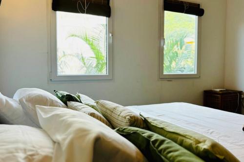 Postel nebo postele na pokoji v ubytování Appartement Clostelle