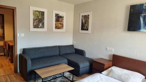 Χώρος καθιστικού στο Apartmány Mlynky - Slovenský raj