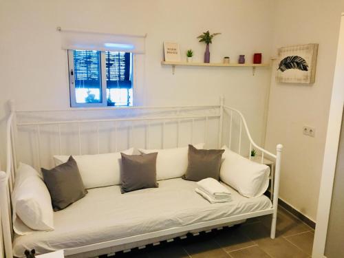 Katil atau katil-katil dalam bilik di Casa con vistas en Arcos