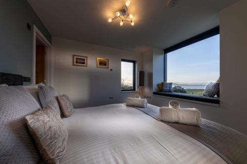 Cama o camas de una habitación en Long View Waternish