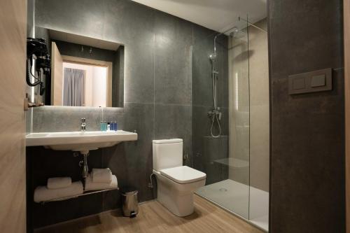 Vannituba majutusasutuses Prisma Suites