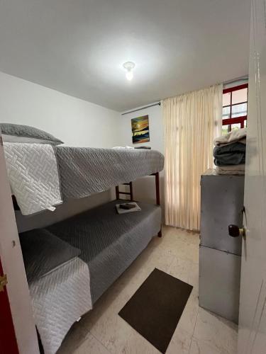 Bunk bed o mga bunk bed sa kuwarto sa Villa Ocampo