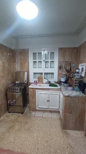 Köök või kööginurk majutusasutuses Appartement Hanna