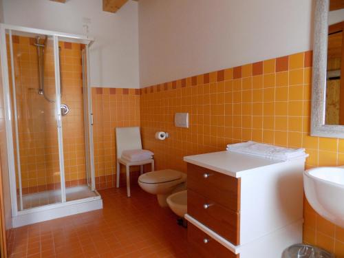 Kúpeľňa v ubytovaní Hotel Residence Sole