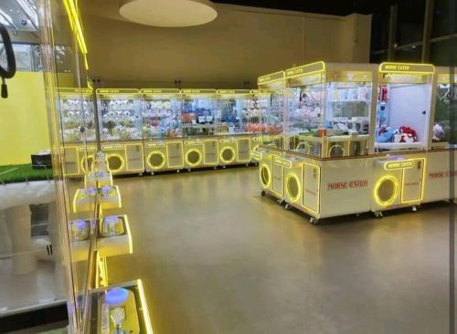 a room with a bunch of machines in a store at seaviews beach 9b 4-13pax ciq ksl johor bahru in Johor Bahru