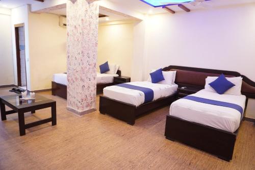 National Hotelにあるベッド