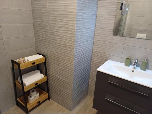 Et badeværelse på Sunrise MV 15