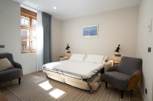 Istumisnurk majutusasutuses Prisma Suites