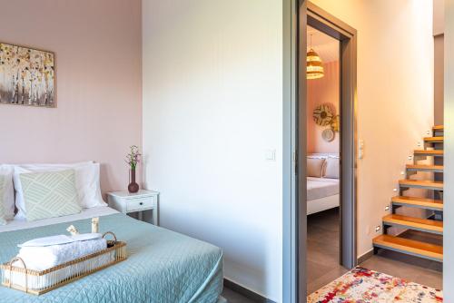 Katil atau katil-katil dalam bilik di Samiro Private Villa