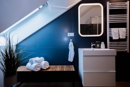 A bathroom at Zafír Home