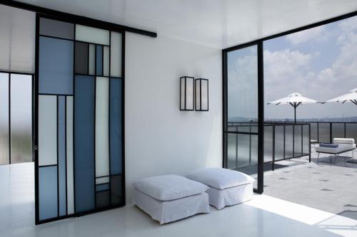Balkón nebo terasa v ubytování Casa Habita, a Member of Design Hotels