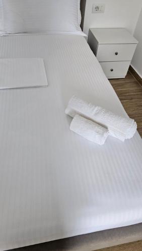 Postel nebo postele na pokoji v ubytování Vila Malo