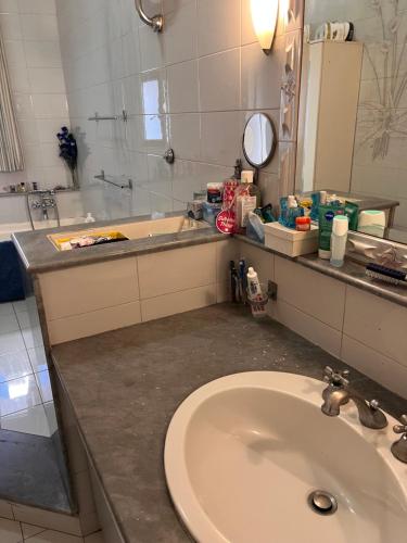 Camera matrimoniale ampia con bagno privato in appartamento condiviso dall Host