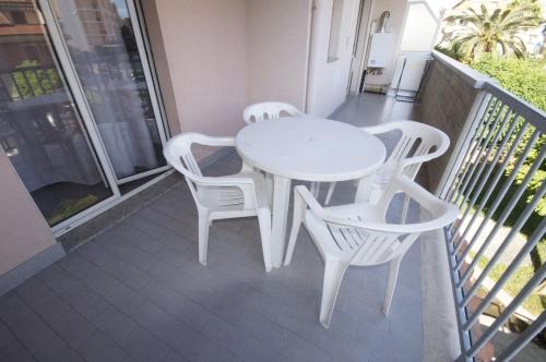 Balkón nebo terasa v ubytování Complesso Cherubini