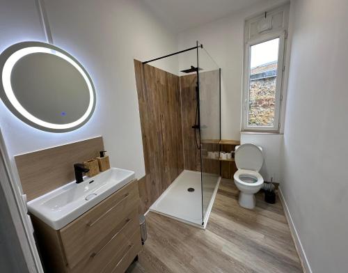 A bathroom at Le Gîte Du Centre - Hypercentre