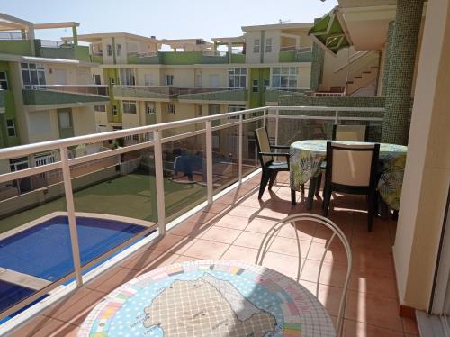 Balkón nebo terasa v ubytování Delfines III Solo Familias Serviplaya