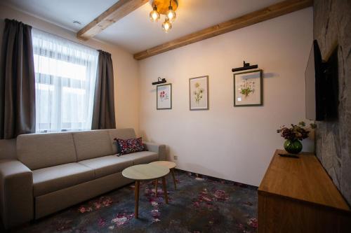 Posezení v ubytování Apartmány Lúčny Raj