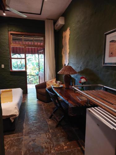 Posezení v ubytování River House Lodge