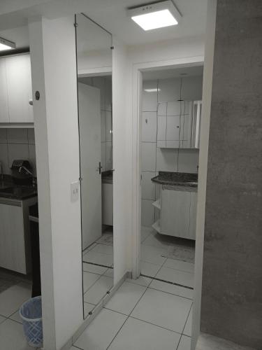 Flat Smart Residenceにあるキッチンまたは簡易キッチン