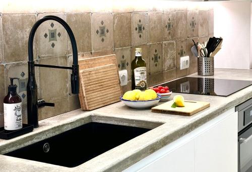 Køkken eller tekøkken på Casa di design con mini-pool